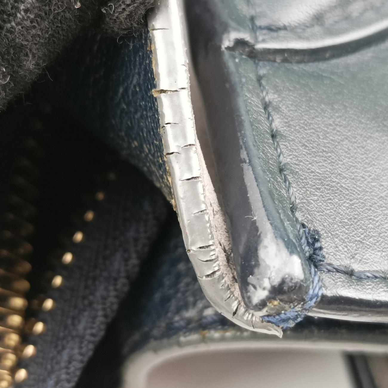 Luggage Mini ShopperBlack x Green x GrayLeather&suedeF-AT-0132 F-PA-0142ラゲージミニショッパーブラック×グリーン×グレーレザー&スエード F-AT-0132 F-PA-0142