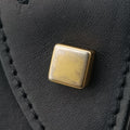 Luggage Mini ShopperBlack x Green x GrayLeather&suedeF-AT-0132 F-PA-0142ラゲージミニショッパーブラック×グリーン×グレーレザー&スエード F-AT-0132 F-PA-0142