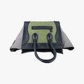 Luggage Mini ShopperBlack x Green x GrayLeather&suedeF-AT-0132 F-PA-0142ラゲージミニショッパーブラック×グリーン×グレーレザー&スエード F-AT-0132 F-PA-0142