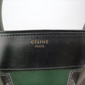 Luggage Mini ShopperGreen×blackLeatherF-AT-0171 F-MM-0181ラゲージミニショッパーグリーン×ブラックレザーF-AT-0171 F-MM-0181