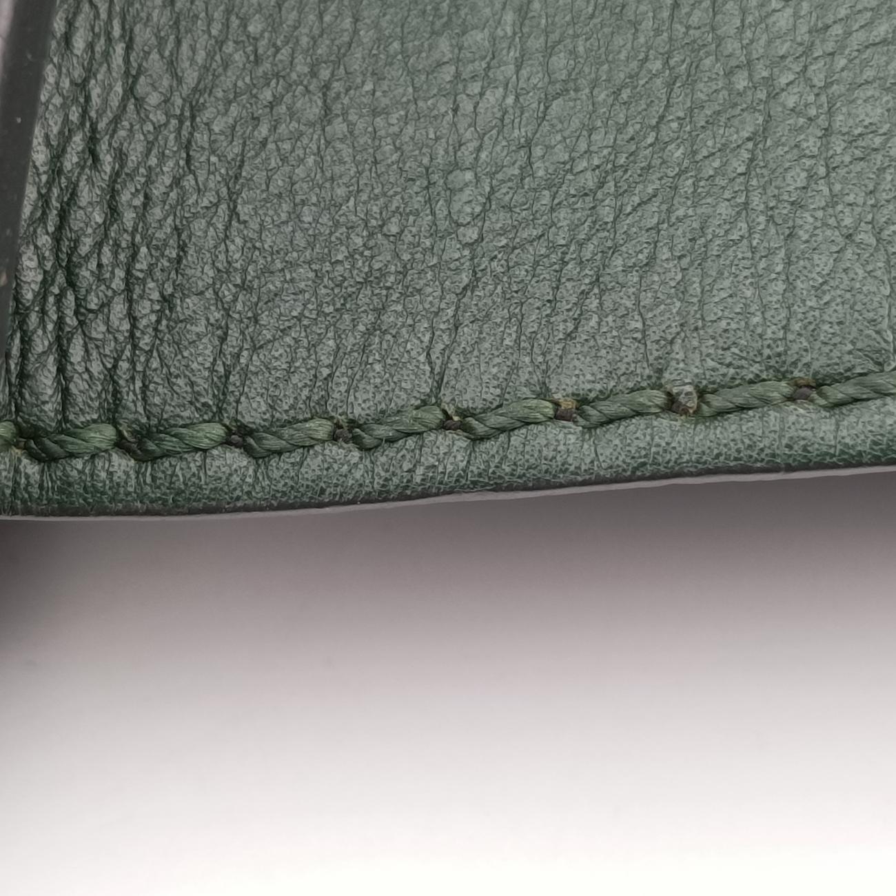 Luggage Mini ShopperGreen×blackLeatherF-AT-0171 F-MM-0181ラゲージミニショッパーグリーン×ブラックレザーF-AT-0171 F-MM-0181