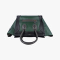 Luggage Mini ShopperGreen×blackLeatherF-AT-0171 F-MM-0181ラゲージミニショッパーグリーン×ブラックレザーF-AT-0171 F-MM-0181