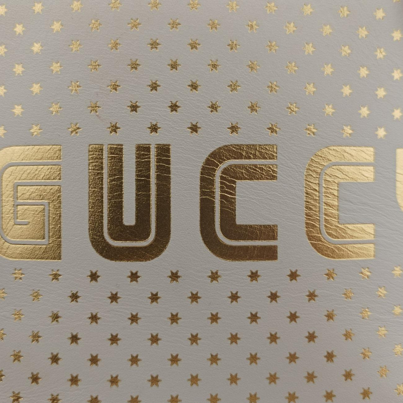 SEGA collaboration GUCCY printWhiteLeather511189H024470602セガ コラボ GUCCYプリントホワイトレザー511189H024470602