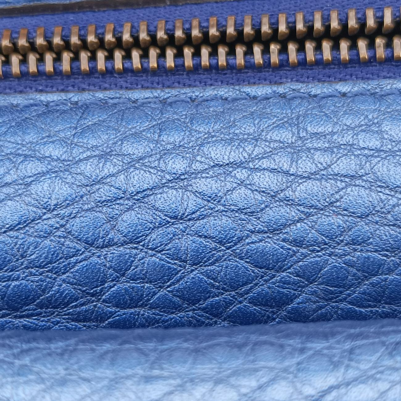 BAMBOO Nouveau Fringe TasselBlueLeather52504D015861956バンブー ヌーボー フリンジ タッセルブルーレザー52504D015861956