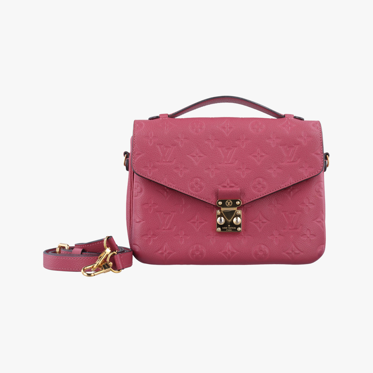 Pochette MeTIS MMRose Luiere (Mauve Pink)Monogram EmpreinteM43737AR3107ポシェットメティスMMローズリュイエール（モーヴ系ピンク）モノグラム アンプラントM43737AR3107