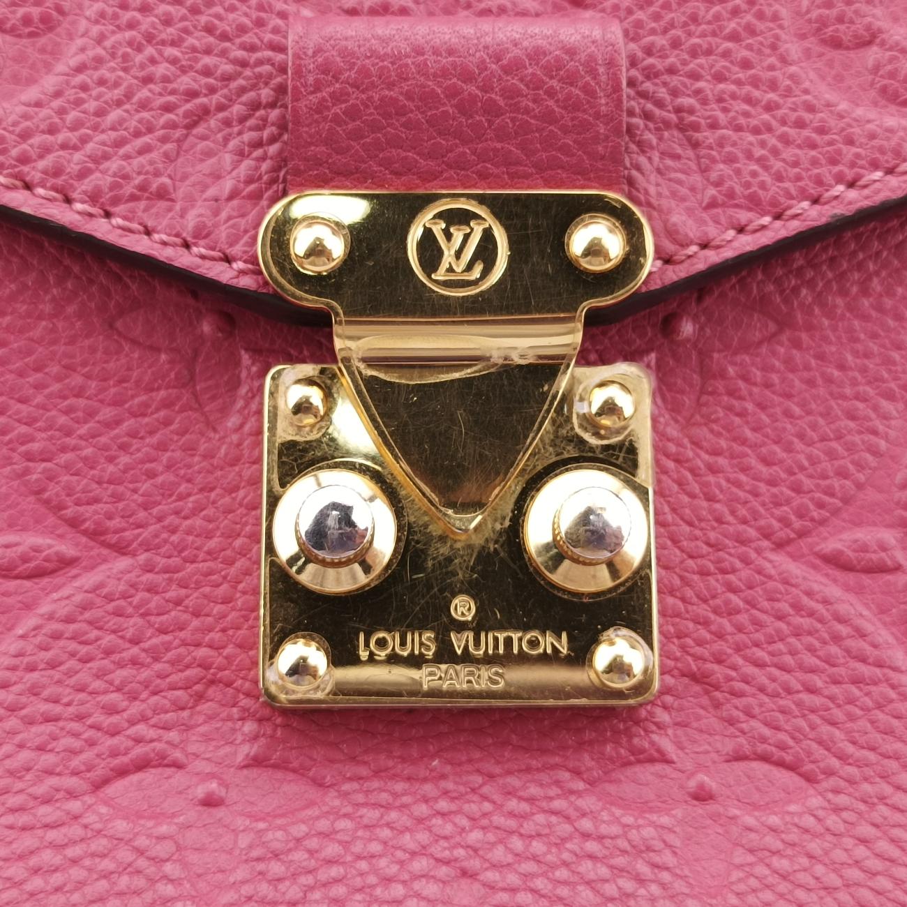 Pochette MeTIS MMRose Luiere (Mauve Pink)Monogram EmpreinteM43737AR3107ポシェットメティスMMローズリュイエール（モーヴ系ピンク）モノグラム アンプラントM43737AR3107