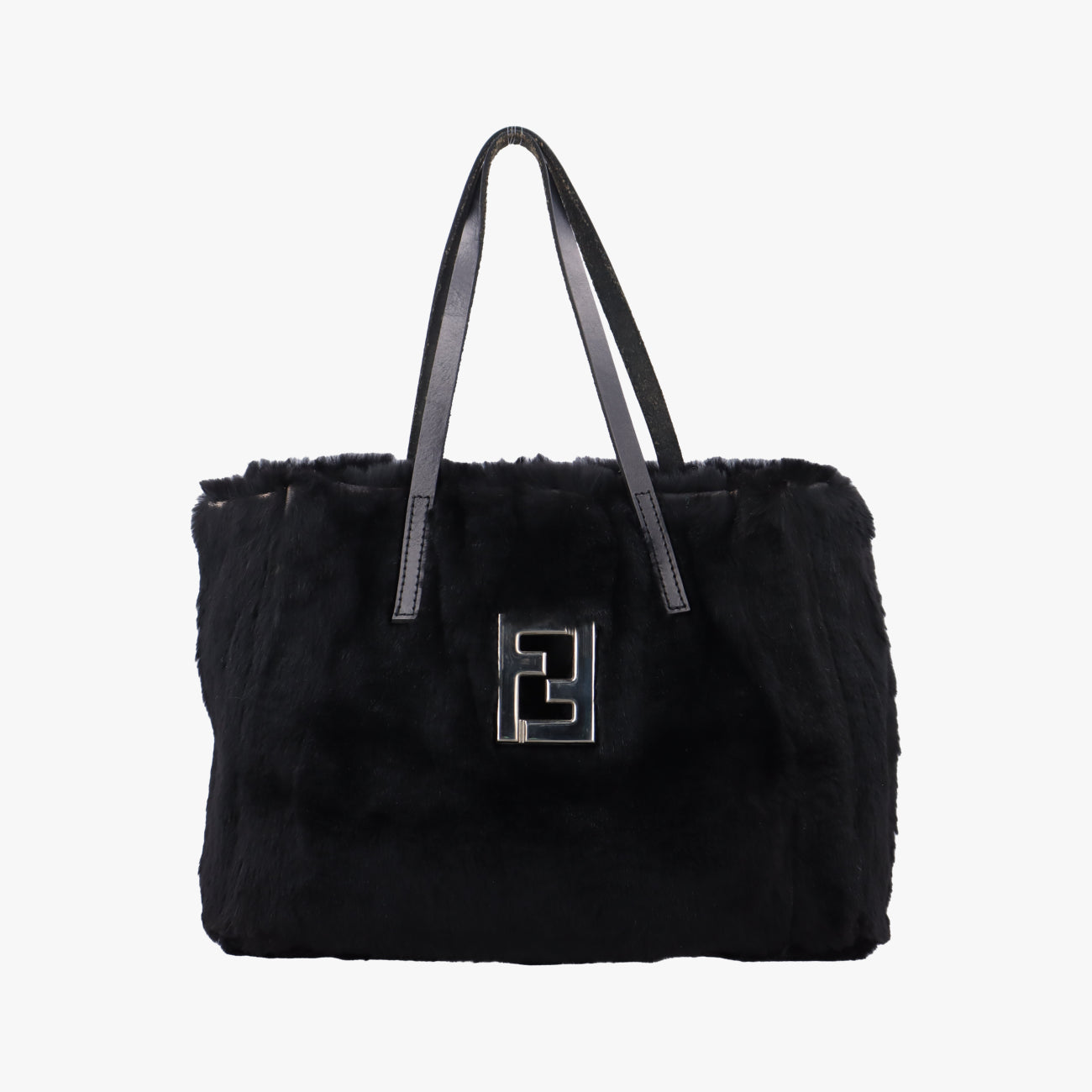 FF LogoBlackrabbit fur1578706-13 15787-991FFロゴブラックラビットファー1578706-13 15787-991