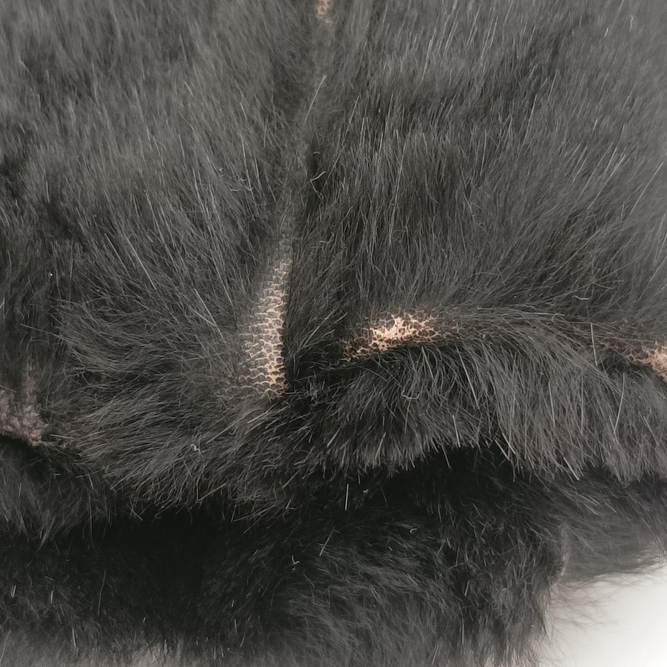 FF LogoBlackrabbit fur1578706-13 15787-991FFロゴブラックラビットファー1578706-13 15787-991