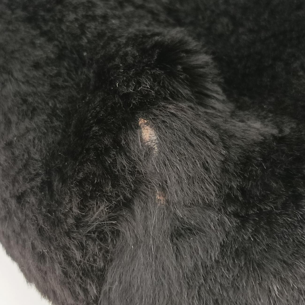 FF LogoBlackrabbit fur1578706-13 15787-991FFロゴブラックラビットファー1578706-13 15787-991