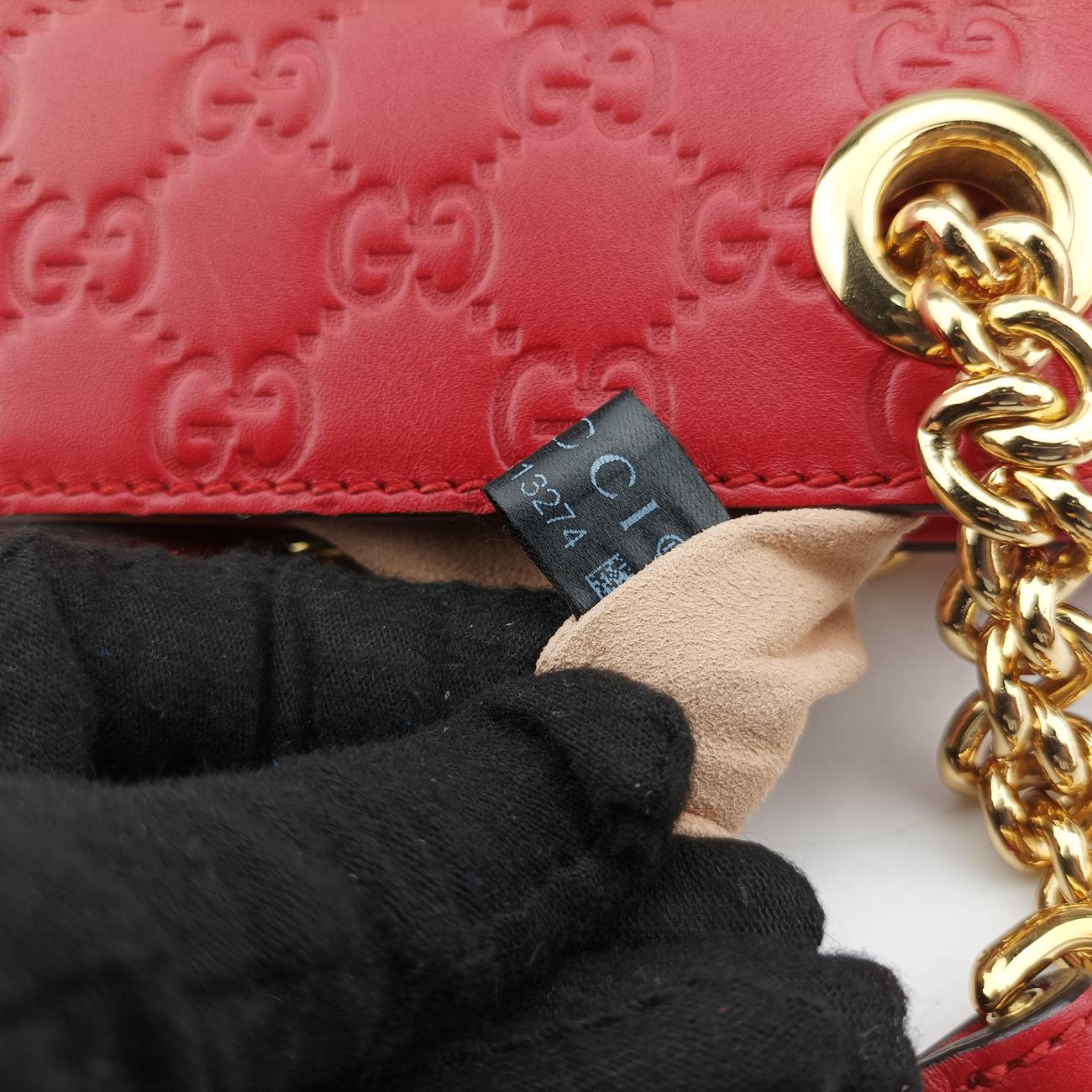 GuccissimaRedLeather453773G020813274グッチシマレッドレザー453773G020813274