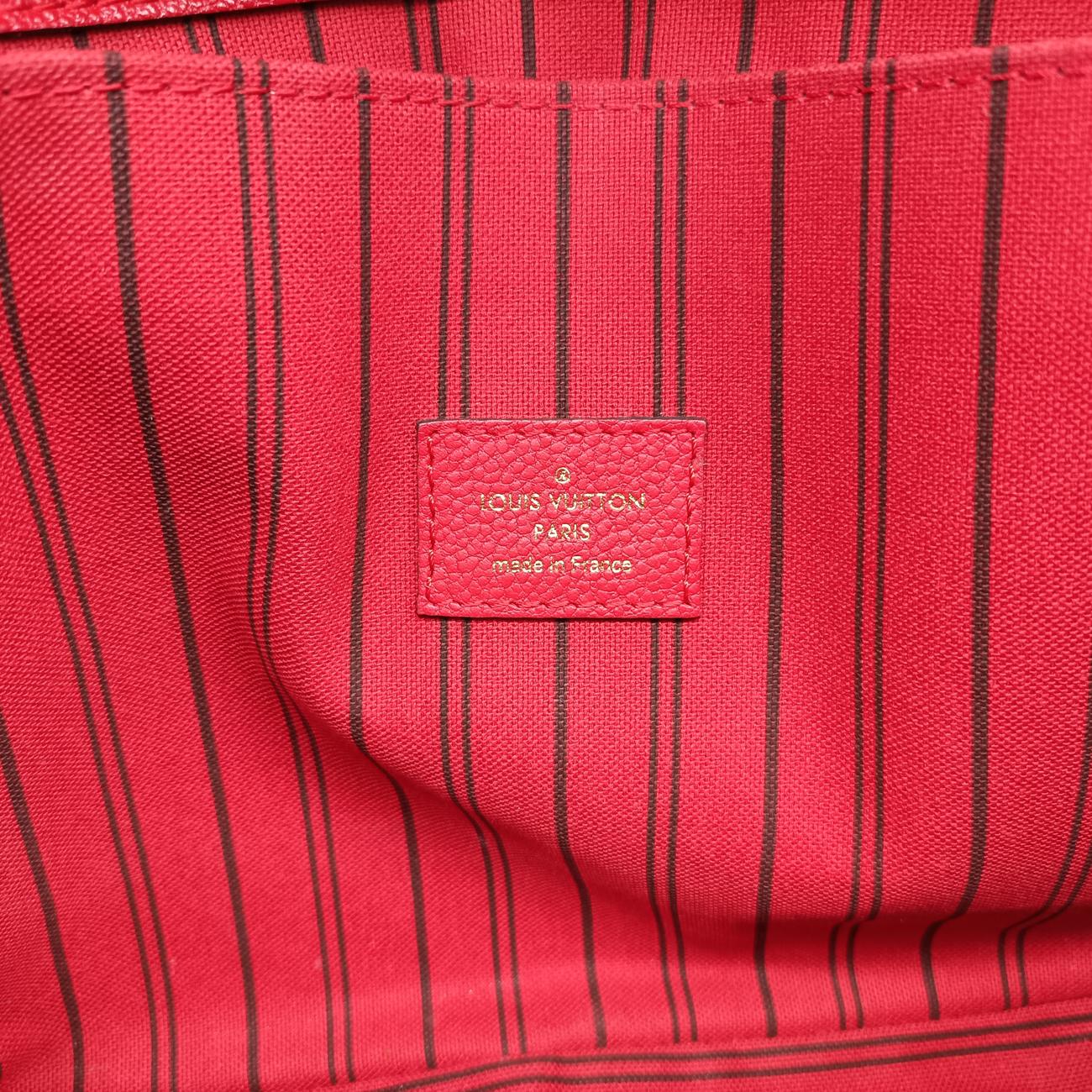 Pochette MeTIS MMScarlet RedMonogram EmpreinteM44155AR1188ポシェットメティスMMスカーレットモノグラム アンプラントM44155AR1188
