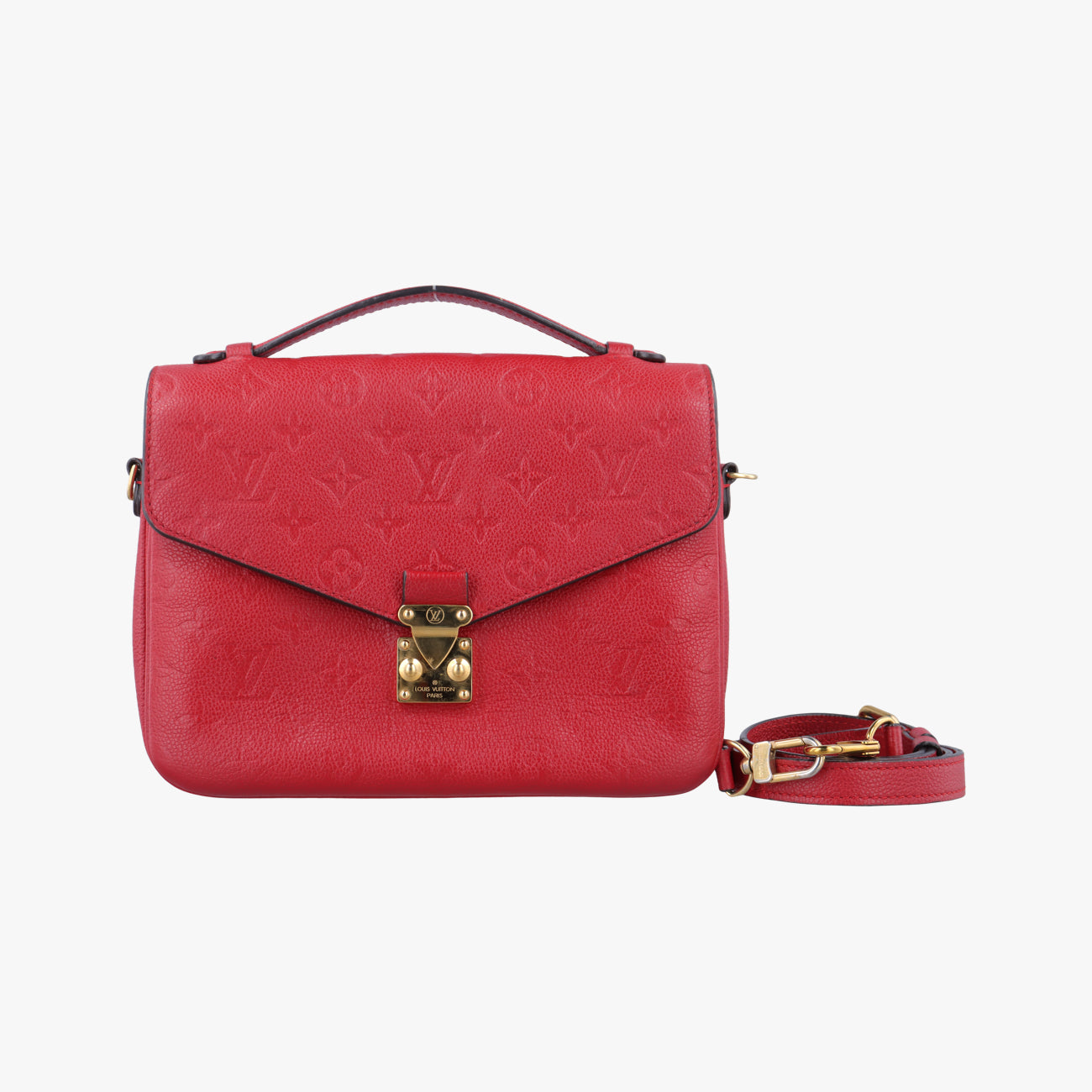 Pochette MeTIS MMScarlet RedMonogram EmpreinteM44155AR0187ポシェットメティスMMスカーレットモノグラム アンプラントM44155AR0187