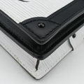 Trunk clutchWhite x BlackLeather x EpiM52151DU3119トランククラッチホワイト×ブラックレザーｘエピM52151DU3119