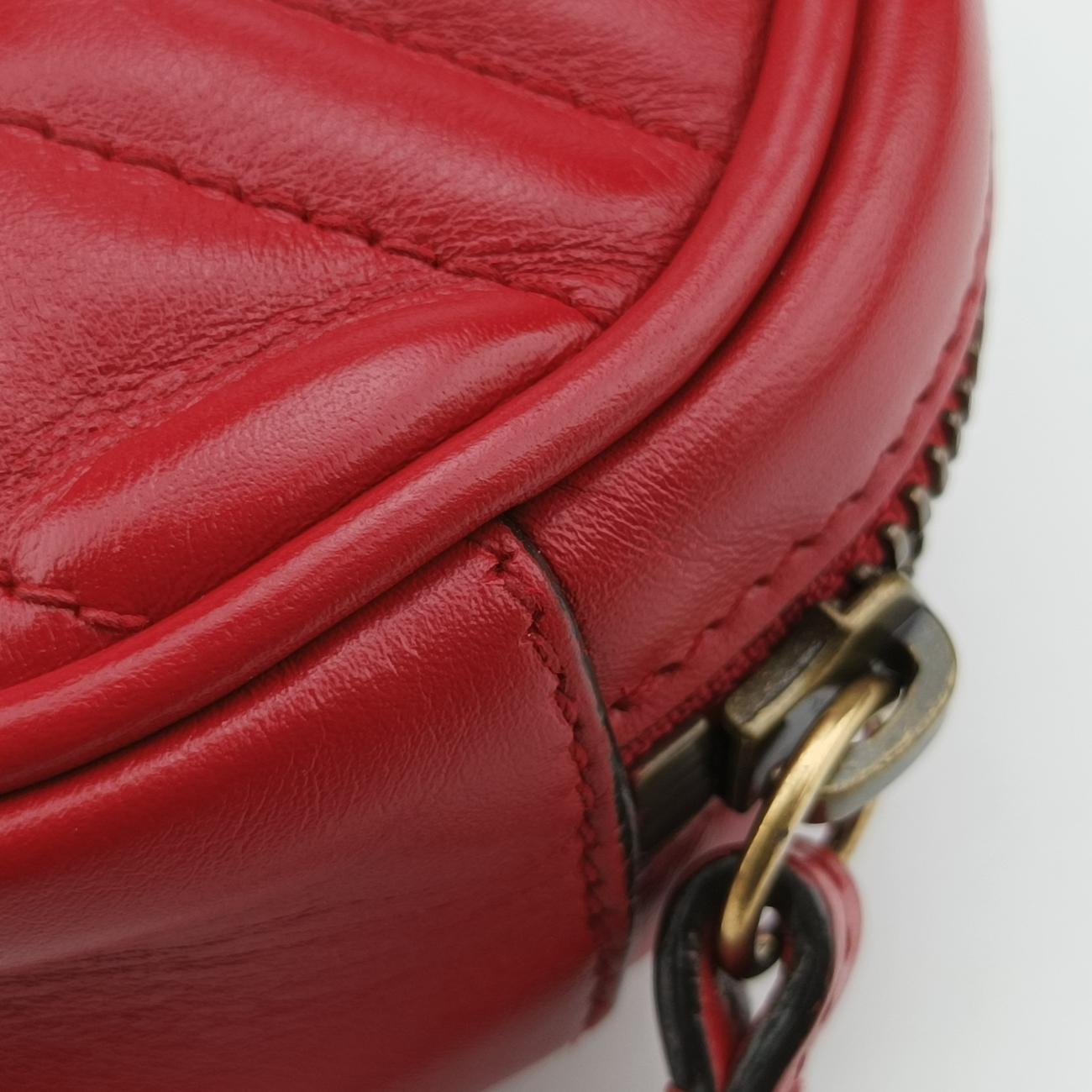 GG MarmontRedLeather476434G022275536GGマーモントレッドレザー476434G022275536