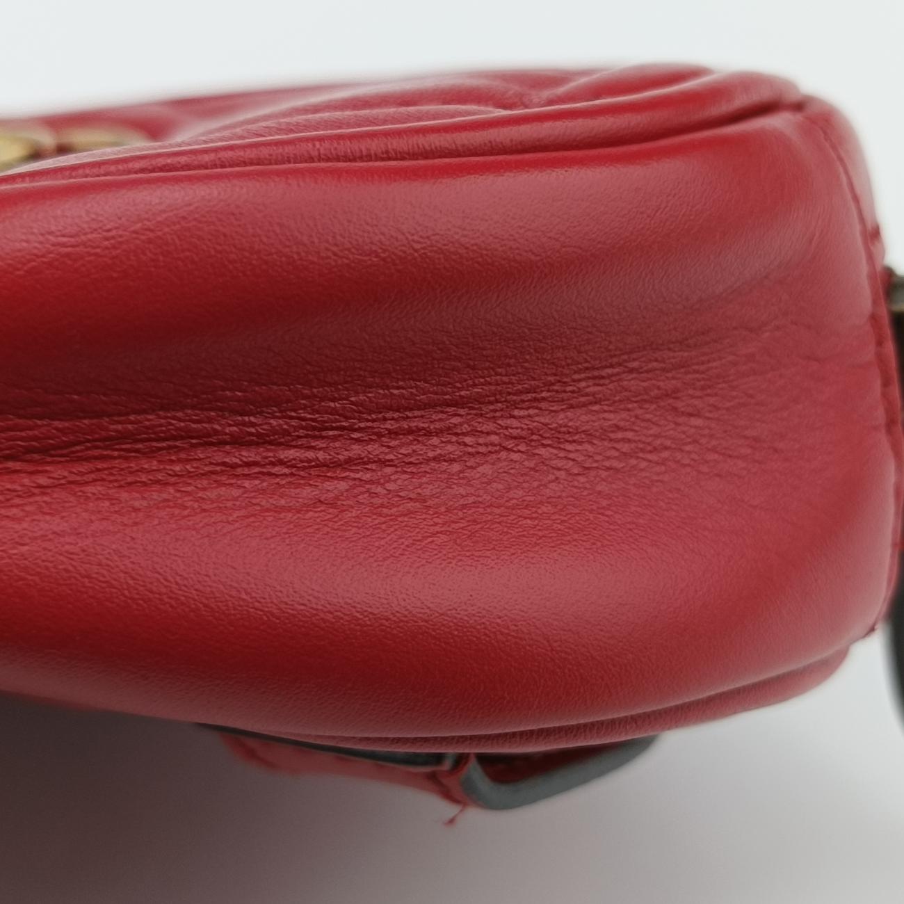 GG MarmontRedLeather476434G022275536GGマーモントレッドレザー476434G022275536