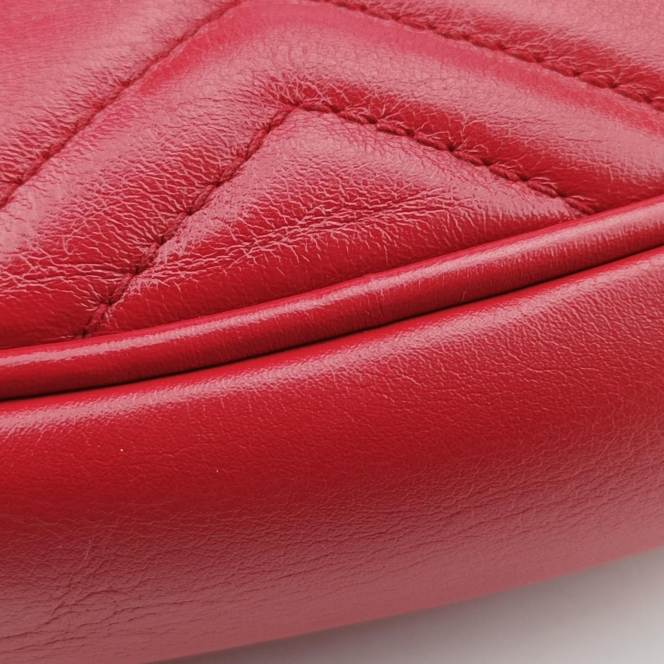 GG MarmontRedLeather476434G022275536GGマーモントレッドレザー476434G022275536