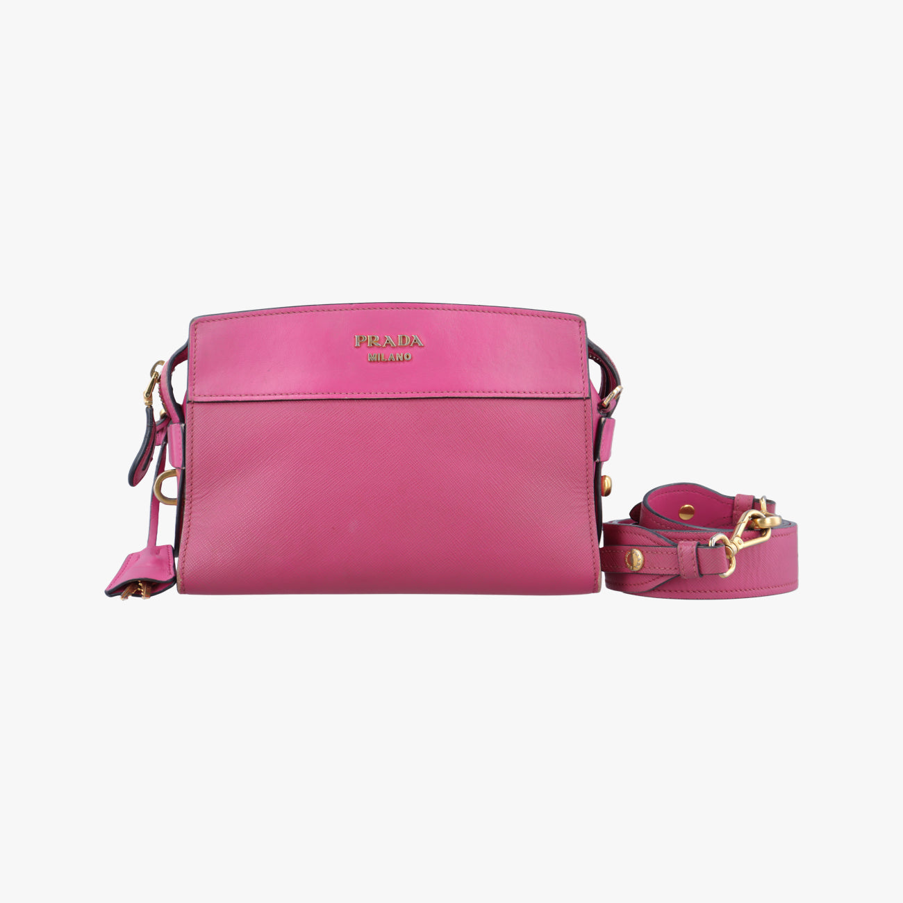 EsplanadeRose RedSAFFIANO Leather1BH043117 Fエスプラナードローズ レッドサフィアーノレザー1BH043117 F
