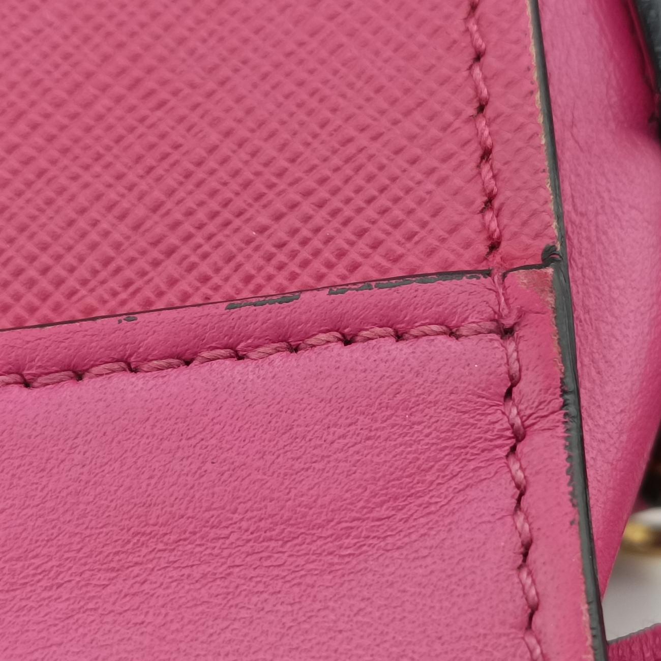 EsplanadeRose RedSAFFIANO Leather1BH043117 Fエスプラナードローズ レッドサフィアーノレザー1BH043117 F
