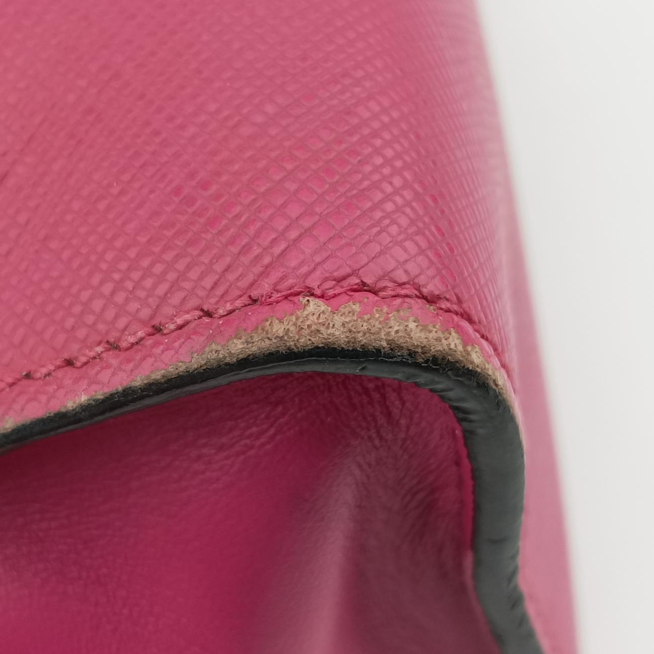 EsplanadeRose RedSAFFIANO Leather1BH043117 Fエスプラナードローズ レッドサフィアーノレザー1BH043117 F