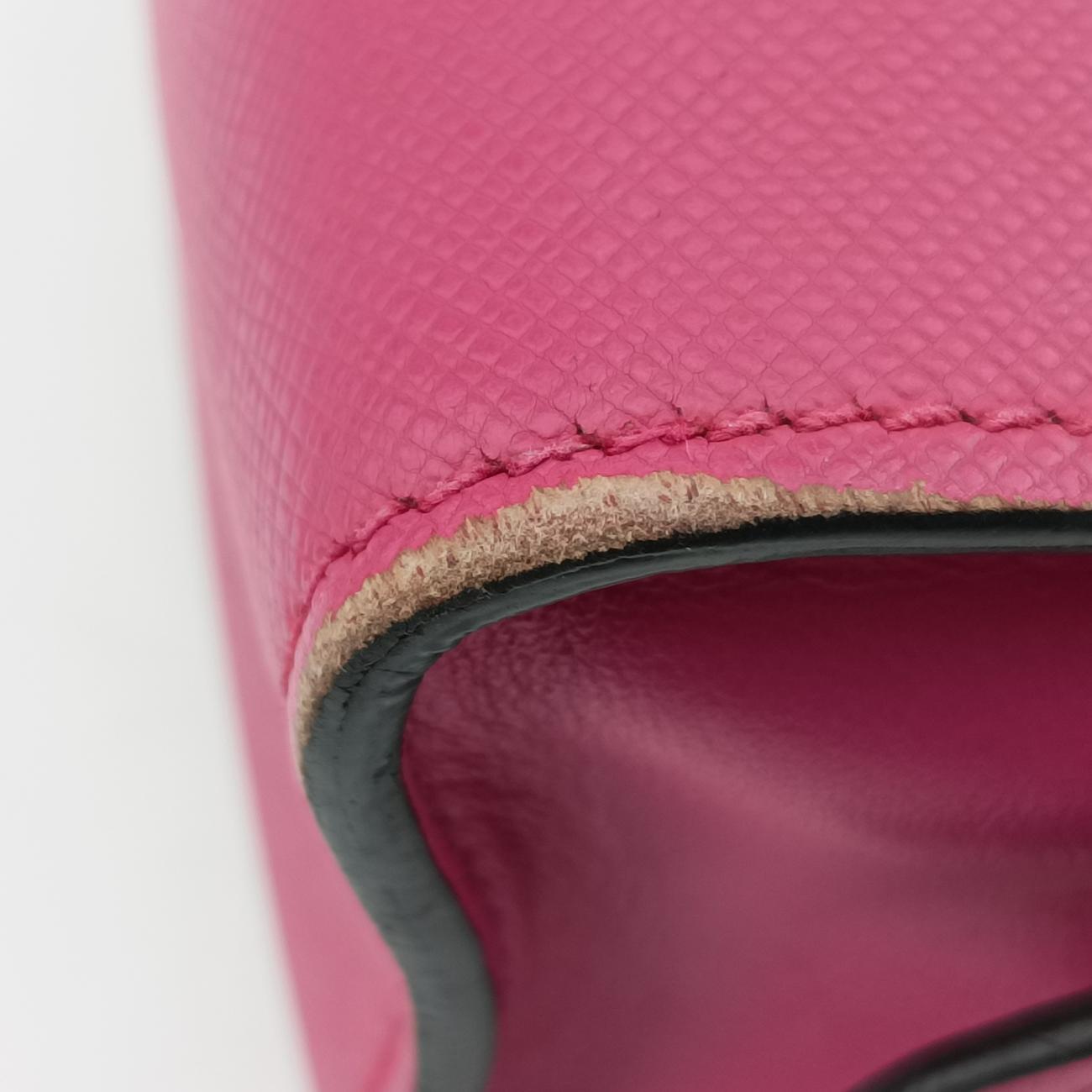 EsplanadeRose RedSAFFIANO Leather1BH043117 Fエスプラナードローズ レッドサフィアーノレザー1BH043117 F