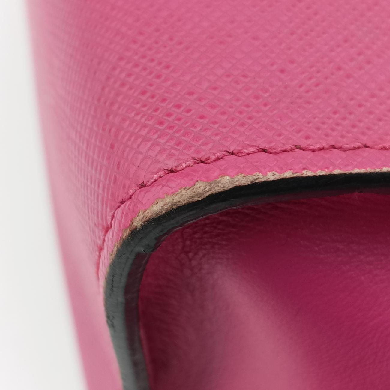 EsplanadeRose RedSAFFIANO Leather1BH043117 Fエスプラナードローズ レッドサフィアーノレザー1BH043117 F