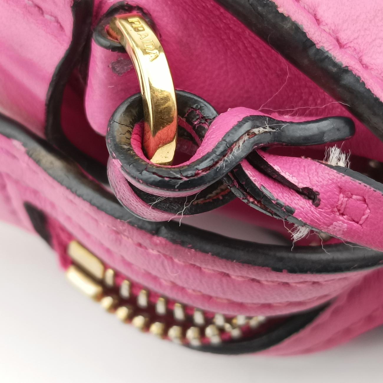 EsplanadeRose RedSAFFIANO Leather1BH043117 Fエスプラナードローズ レッドサフィアーノレザー1BH043117 F