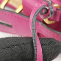 EsplanadeRose RedSAFFIANO Leather1BH043117 Fエスプラナードローズ レッドサフィアーノレザー1BH043117 F