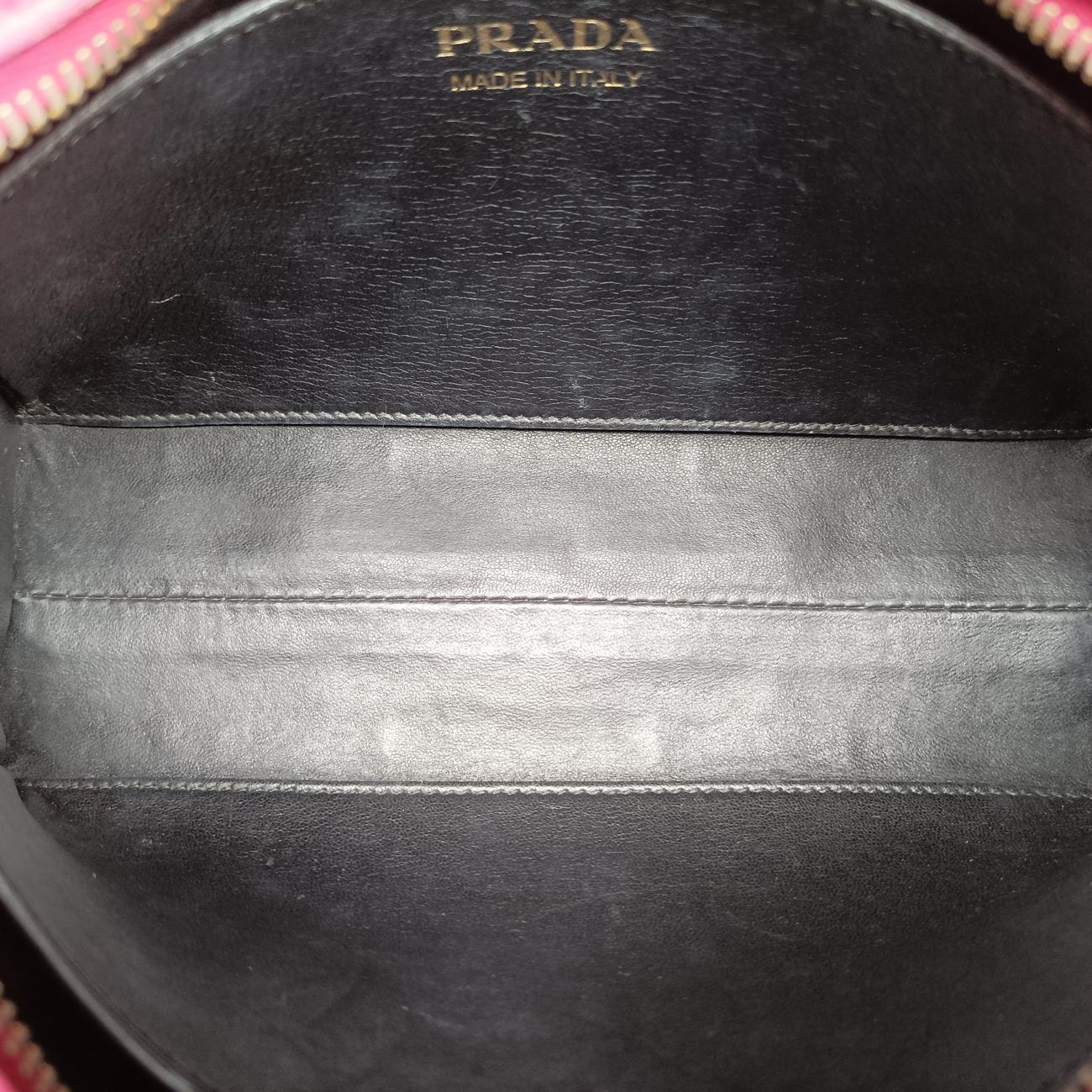 EsplanadeRose RedSAFFIANO Leather1BH043117 Fエスプラナードローズ レッドサフィアーノレザー1BH043117 F