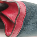 OphidiaBlue×redSuede x leather503877F025930743オフィディアブルー×レッドスエード×レザー503877F025930743