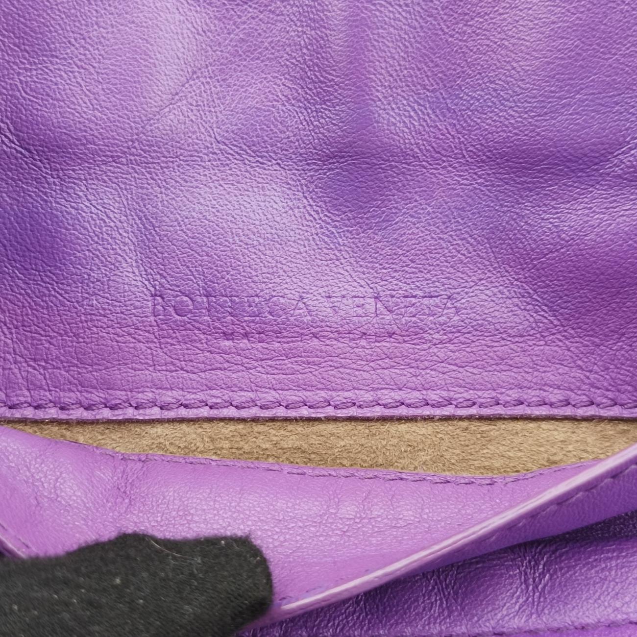 IntrecciatoPurplelambskinB04170262RイントレチャートパープルラムスキンB04170262R