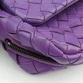 IntrecciatoPurplelambskinB04170262RイントレチャートパープルラムスキンB04170262R