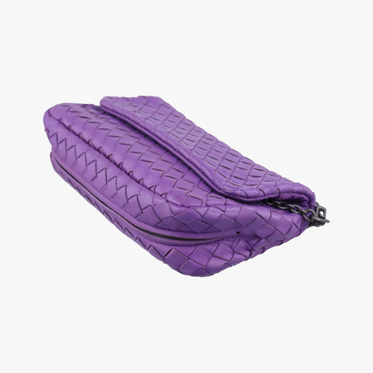 IntrecciatoPurplelambskinB04170262RイントレチャートパープルラムスキンB04170262R