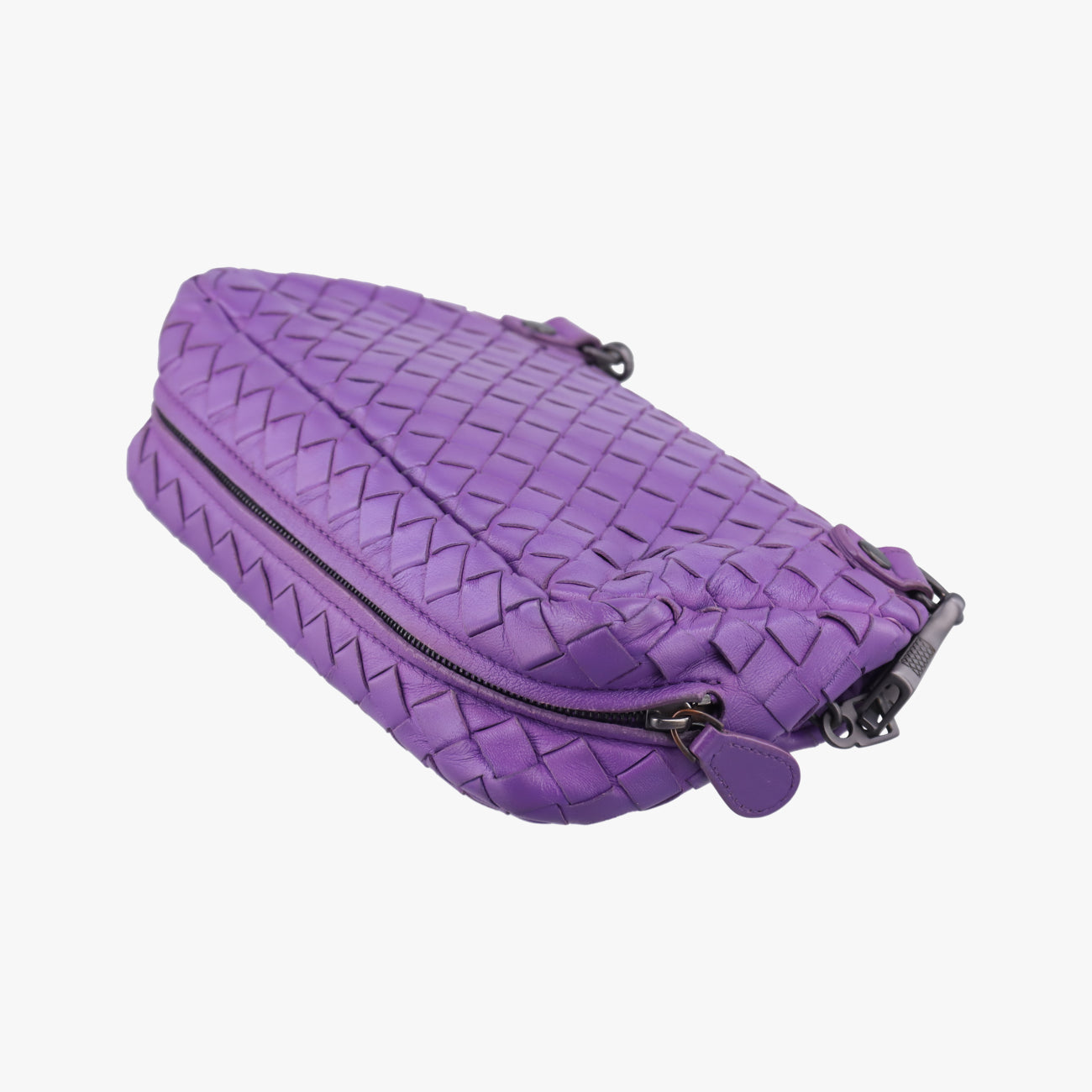 IntrecciatoPurplelambskinB04170262RイントレチャートパープルラムスキンB04170262R