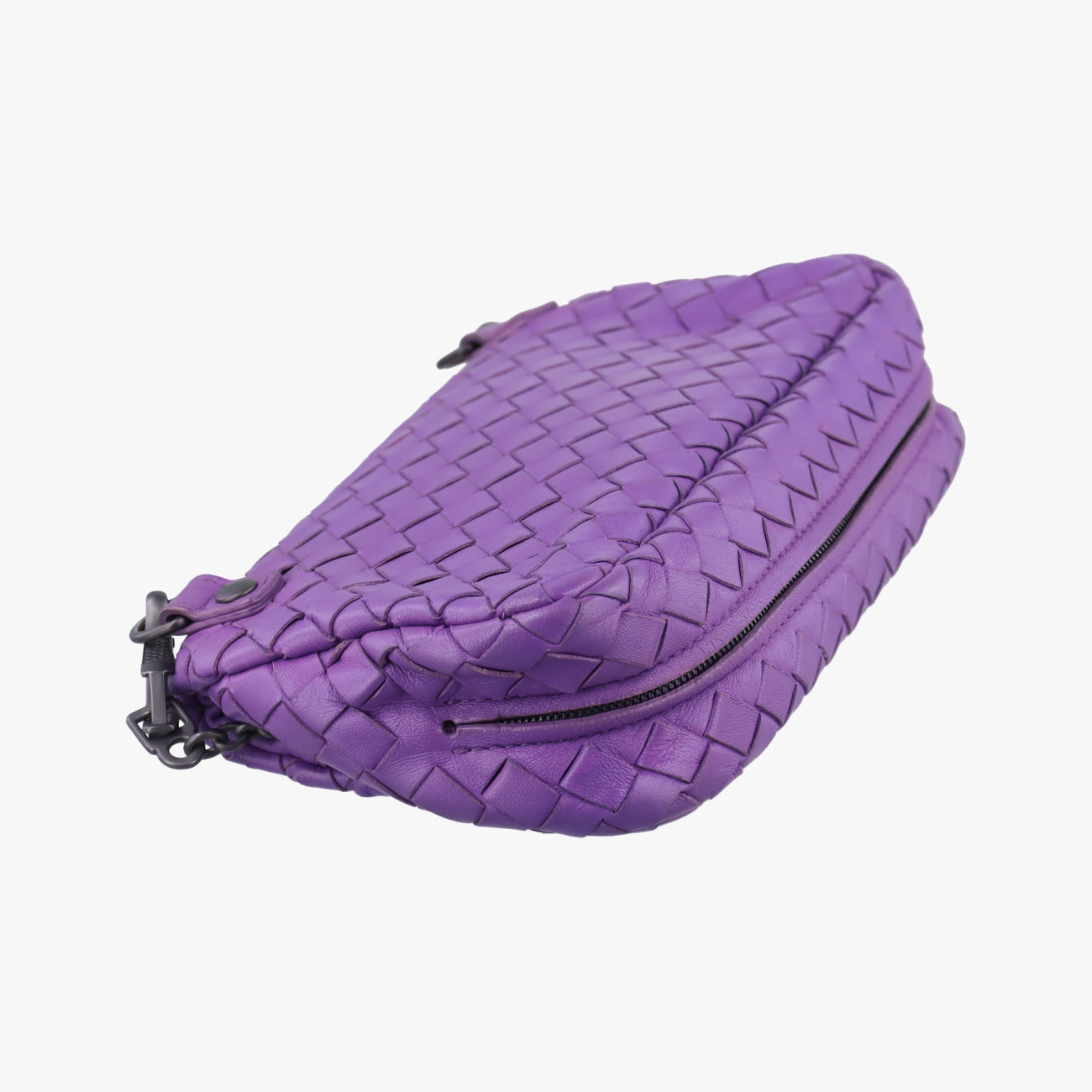 IntrecciatoPurplelambskinB04170262RイントレチャートパープルラムスキンB04170262R