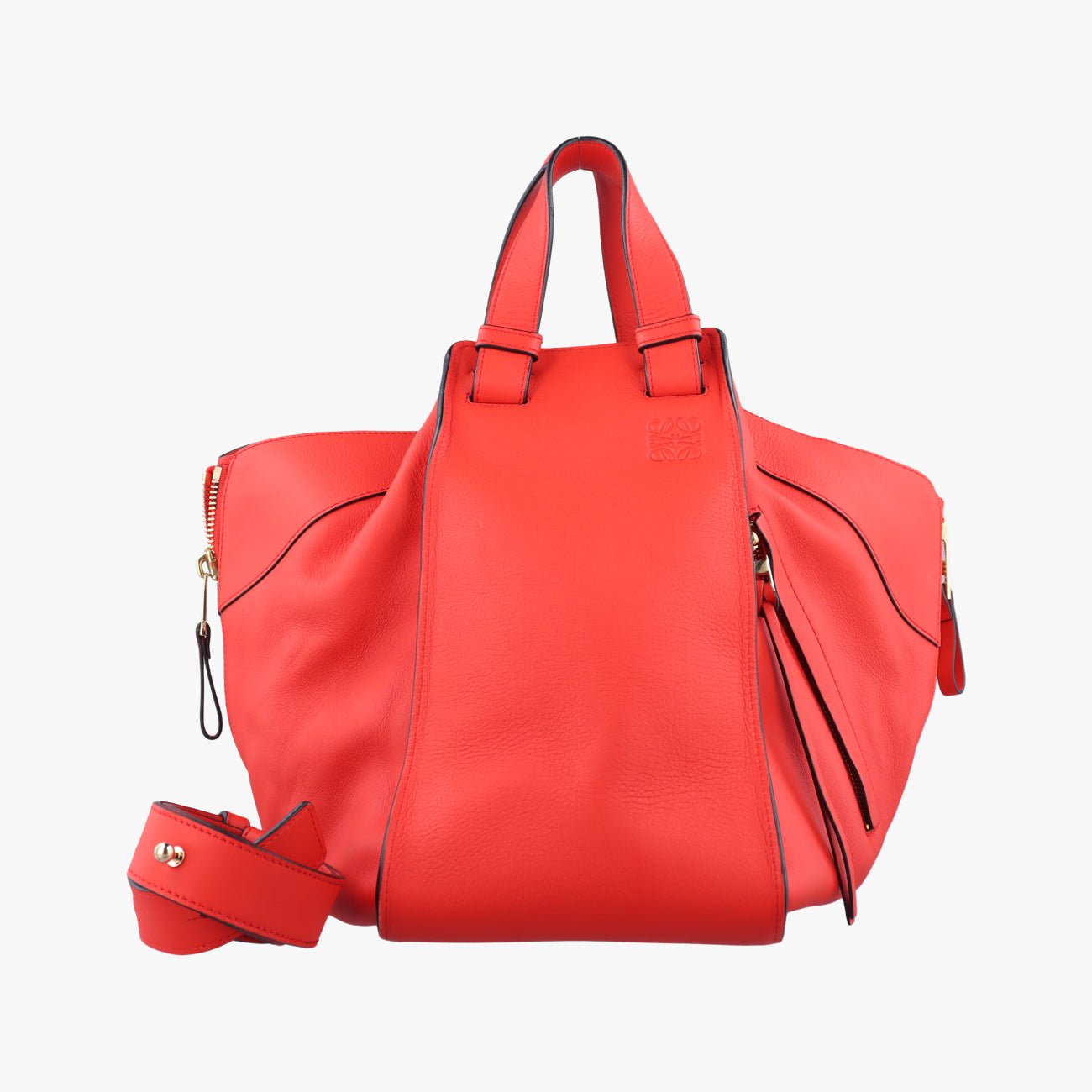 HammockRedLeather061609ハンモック ミディアムレッドレザー061609