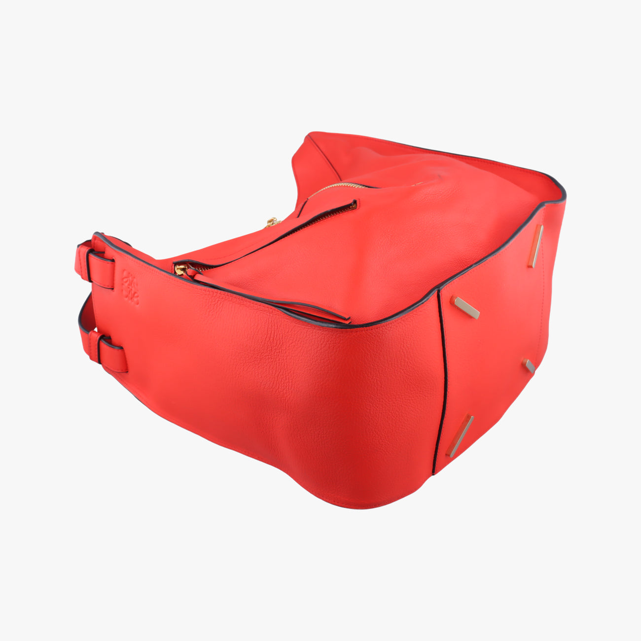 HammockRedLeather061609ハンモック ミディアムレッドレザー061609