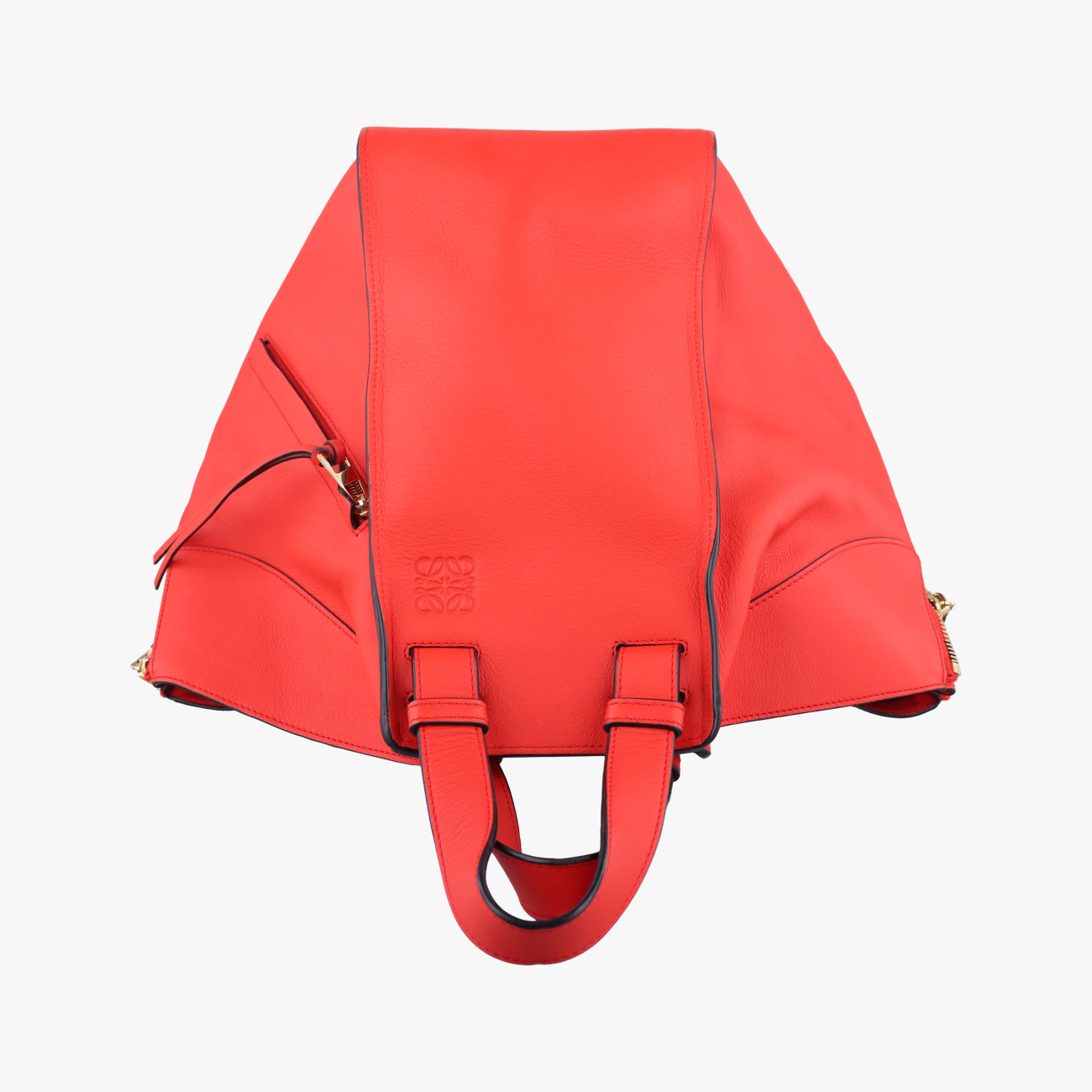 HammockRedLeather061609ハンモック ミディアムレッドレザー061609