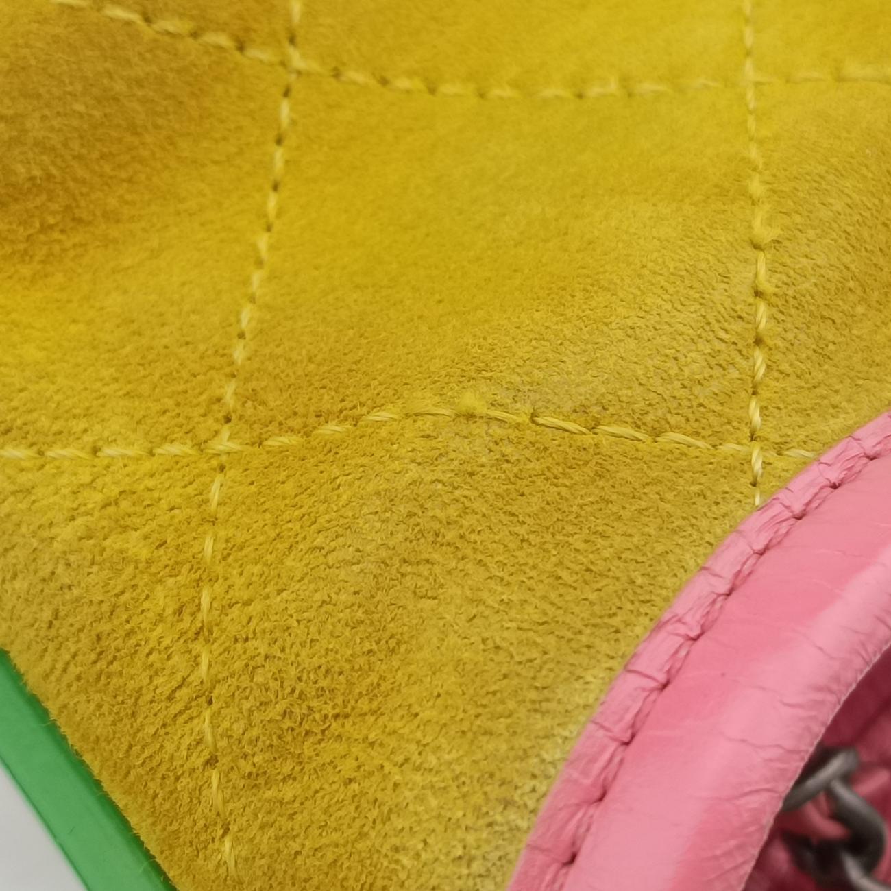 GABRIELLEYellow x Green x PinkLeather×SuedeA9181023710780ガブリエルイエロー×グリーン×ピンクレザー×スエードA9181023710780