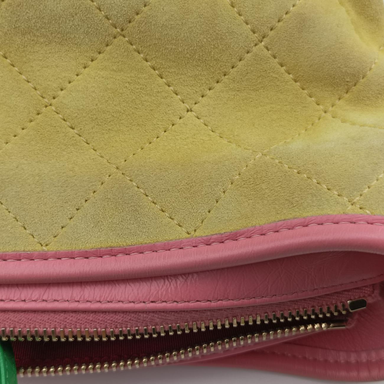 GABRIELLEPink x Green x YellowスエードA9382423671737ガブリエルピンク×グリーン×イエロースエードA9382423671737