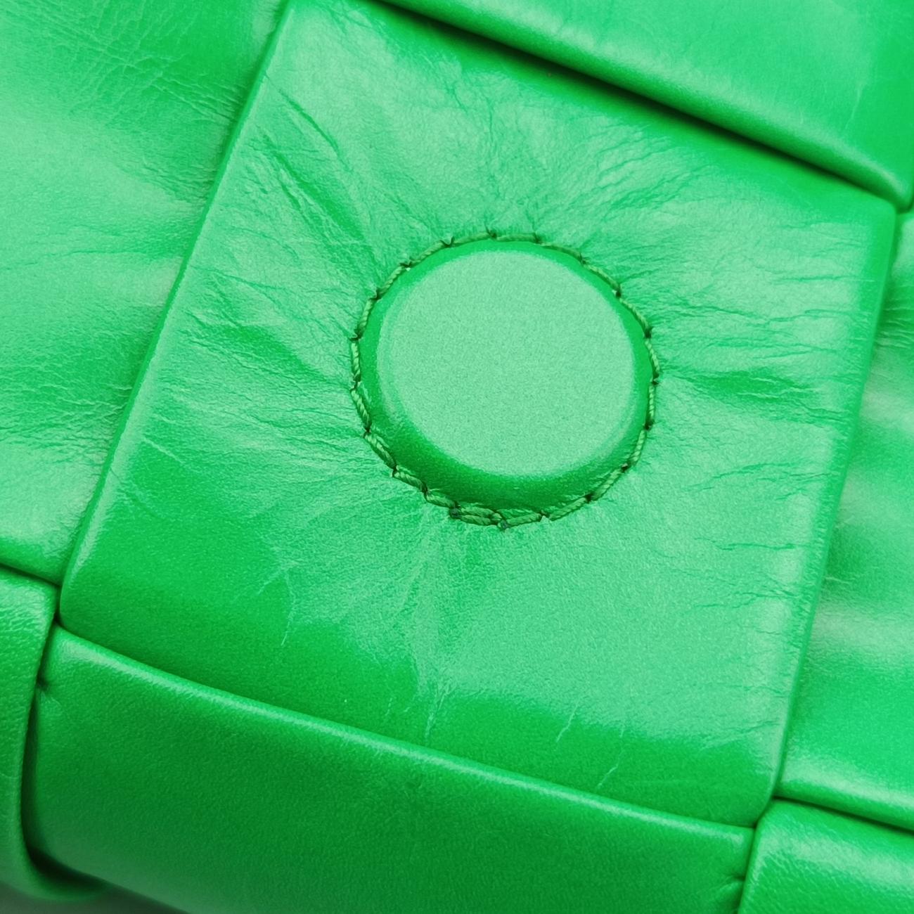 candy cassetteGreenlambskinP01031923Pキャンディ カセットグリーンラムスキンP01031923P