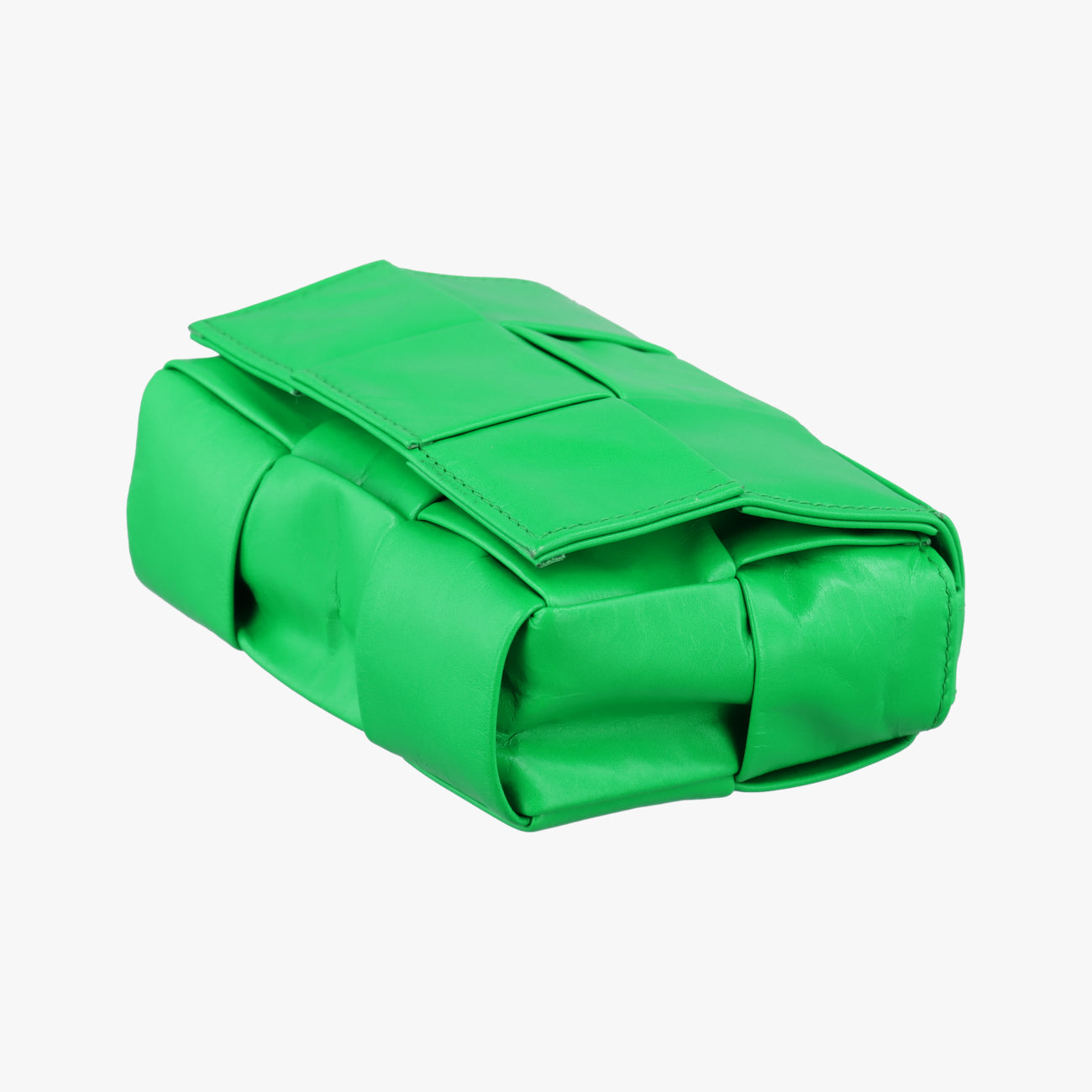 candy cassetteGreenlambskinP01031923Pキャンディ カセットグリーンラムスキンP01031923P