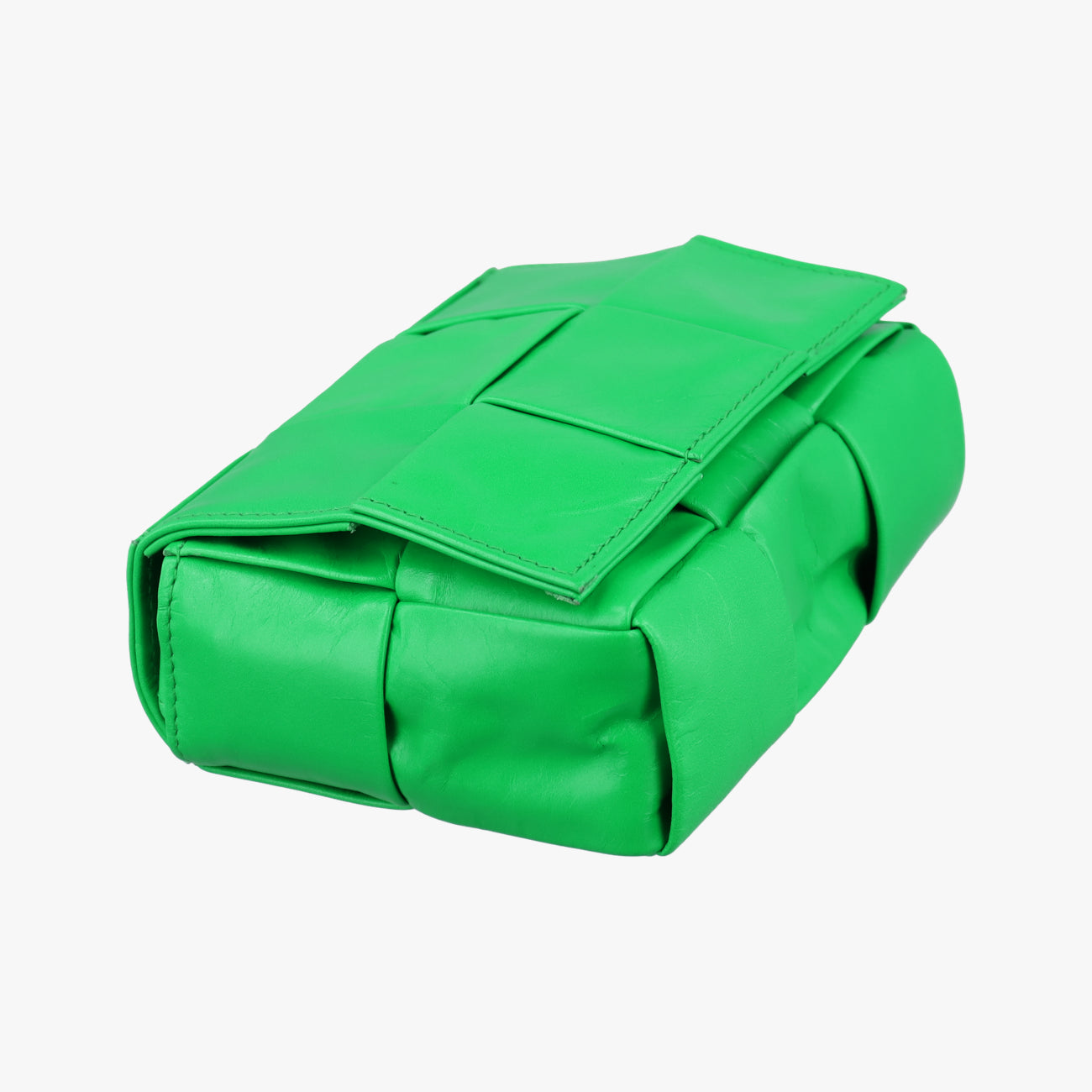 candy cassetteGreenlambskinP01031923Pキャンディ カセットグリーンラムスキンP01031923P