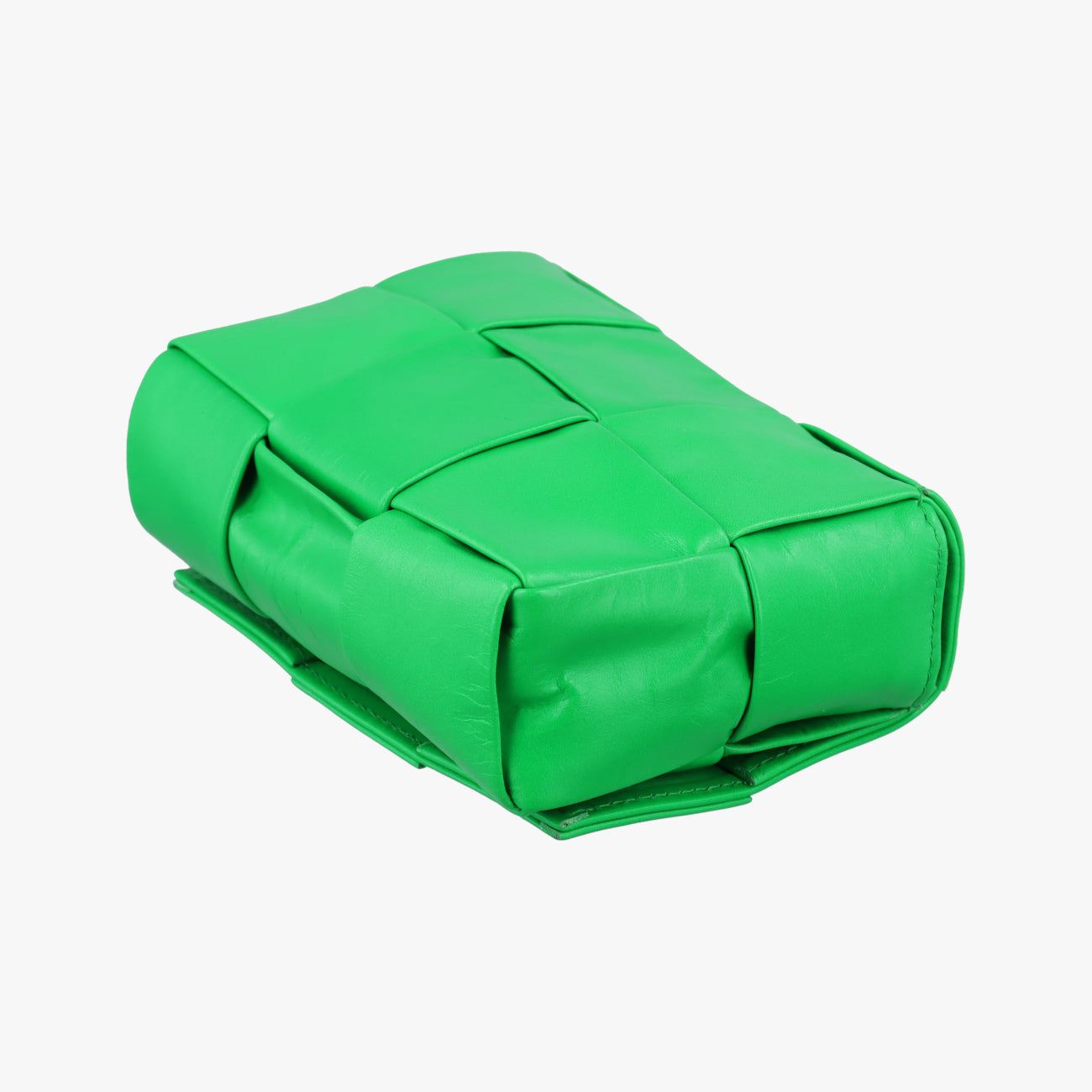 candy cassetteGreenlambskinP01031923Pキャンディ カセットグリーンラムスキンP01031923P