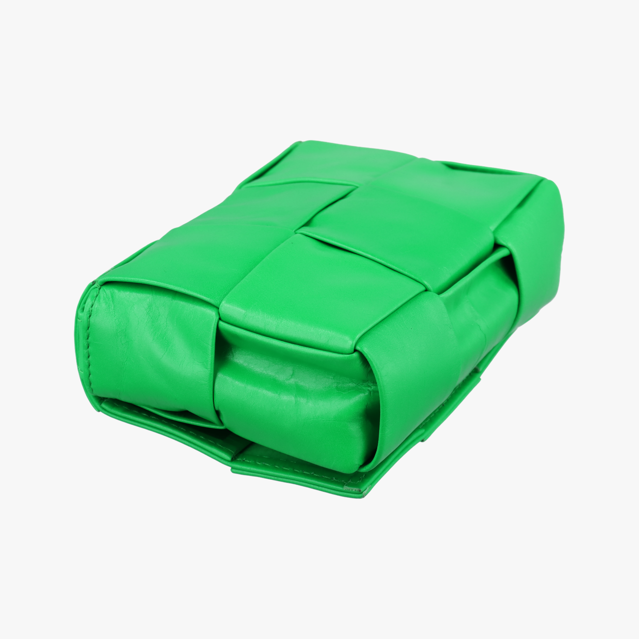 candy cassetteGreenlambskinP01031923Pキャンディ カセットグリーンラムスキンP01031923P