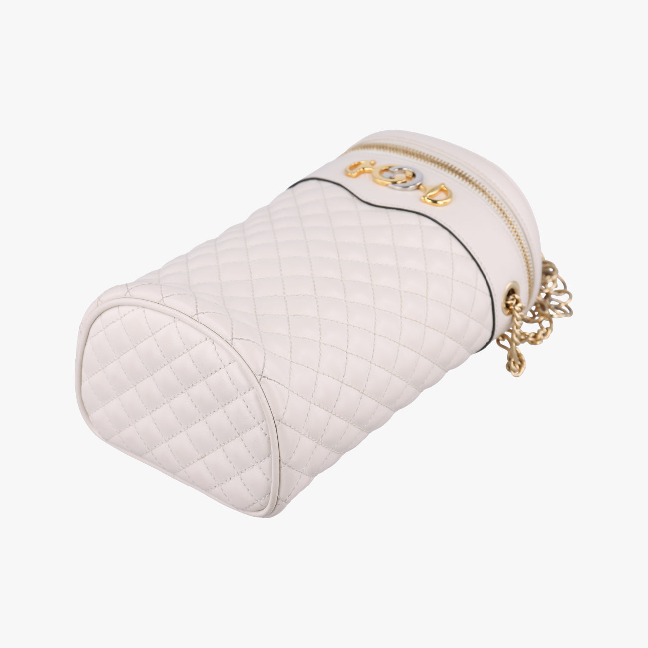 Zumi bucket TrapuntataWhiteLeather572298D028759813ズゥミ バスケットホワイトレザー572298D028759813