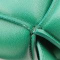 Padded CassetteGreenlambskinB09363002Wパデッド カセットグリーンラムスキンB09363002W