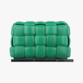 Padded CassetteGreenlambskinB09363002Wパデッド カセットグリーンラムスキンB09363002W