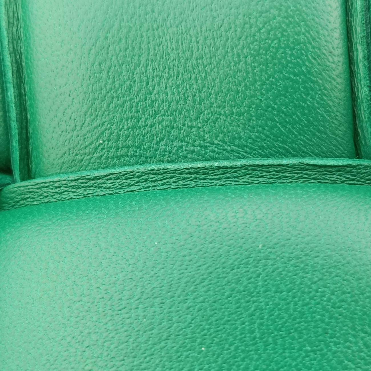 Padded CassetteGreenlambskinB09363002Wパデッド カセットグリーンラムスキンB09363002W