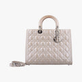 Lady DiorGrayPatent16-BO-0191 Bレディディオールグレーパテント16-BO-0191 B
