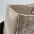 Lady DiorGrayPatent16-BO-0191 Bレディディオールグレーパテント16-BO-0191 B